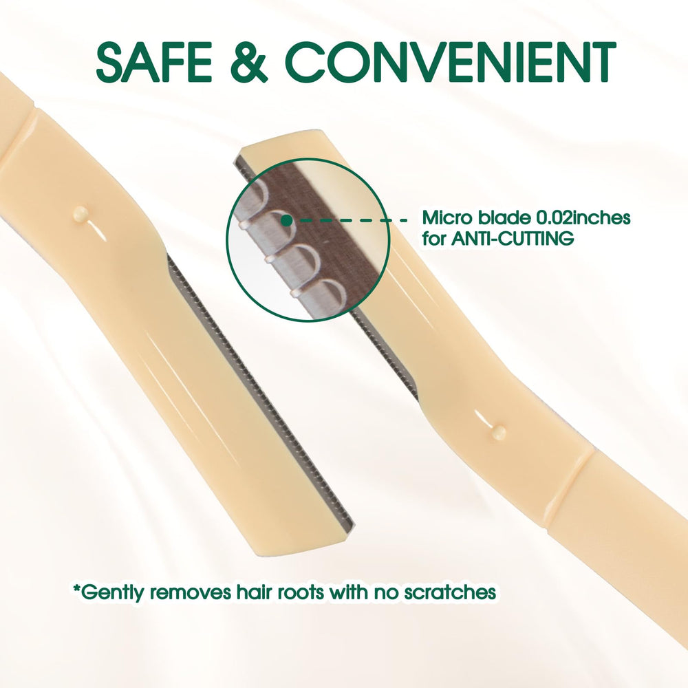 Hotosu portable razor with safety cap ideal for travel touch-ups.