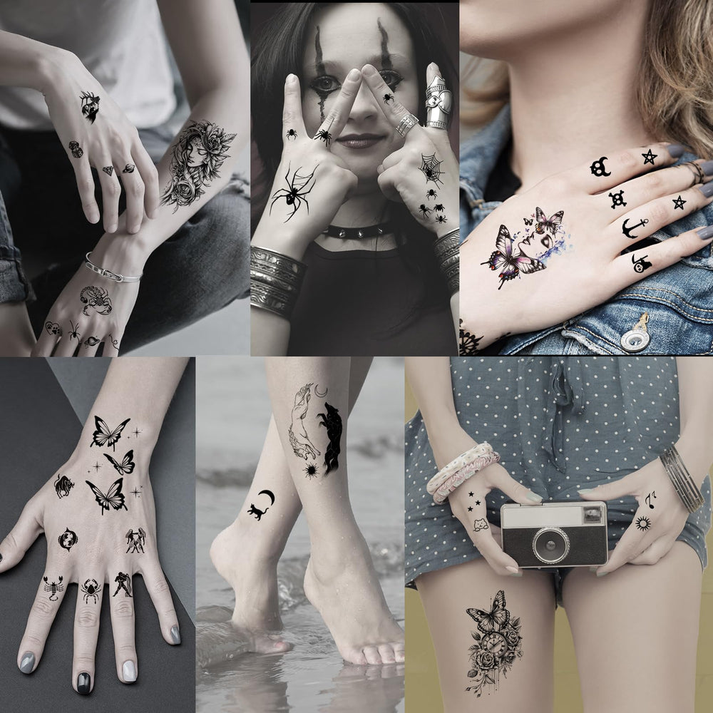 Hotoyannia waterproof tattoo application demonstrates quick durable body art