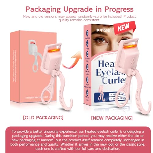 HOTRYEE heated eyelash curler delivers a 3-second lift and shape