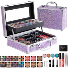 Hot Sugar Ultimate Makeup Kit open case shows organized storage for makeup looks