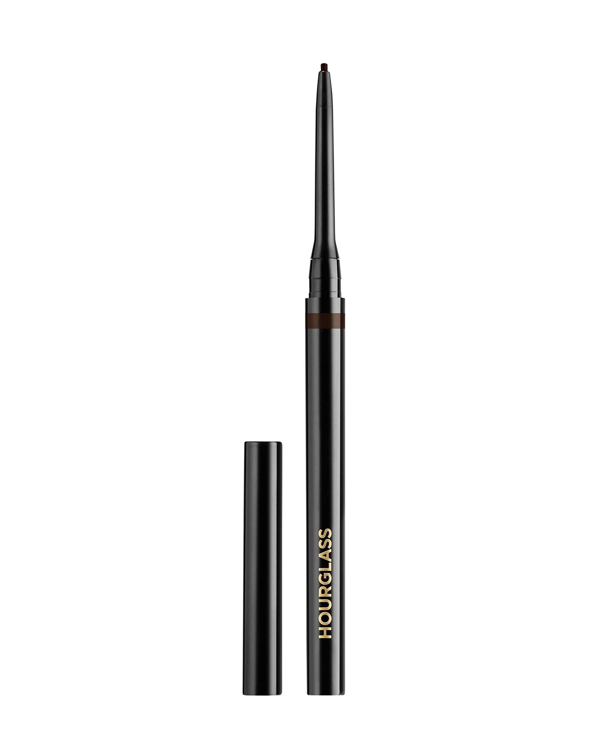 Hourglass 1.5mm mechanical gel liner Single Canyon close-up with rich pigment for precision.