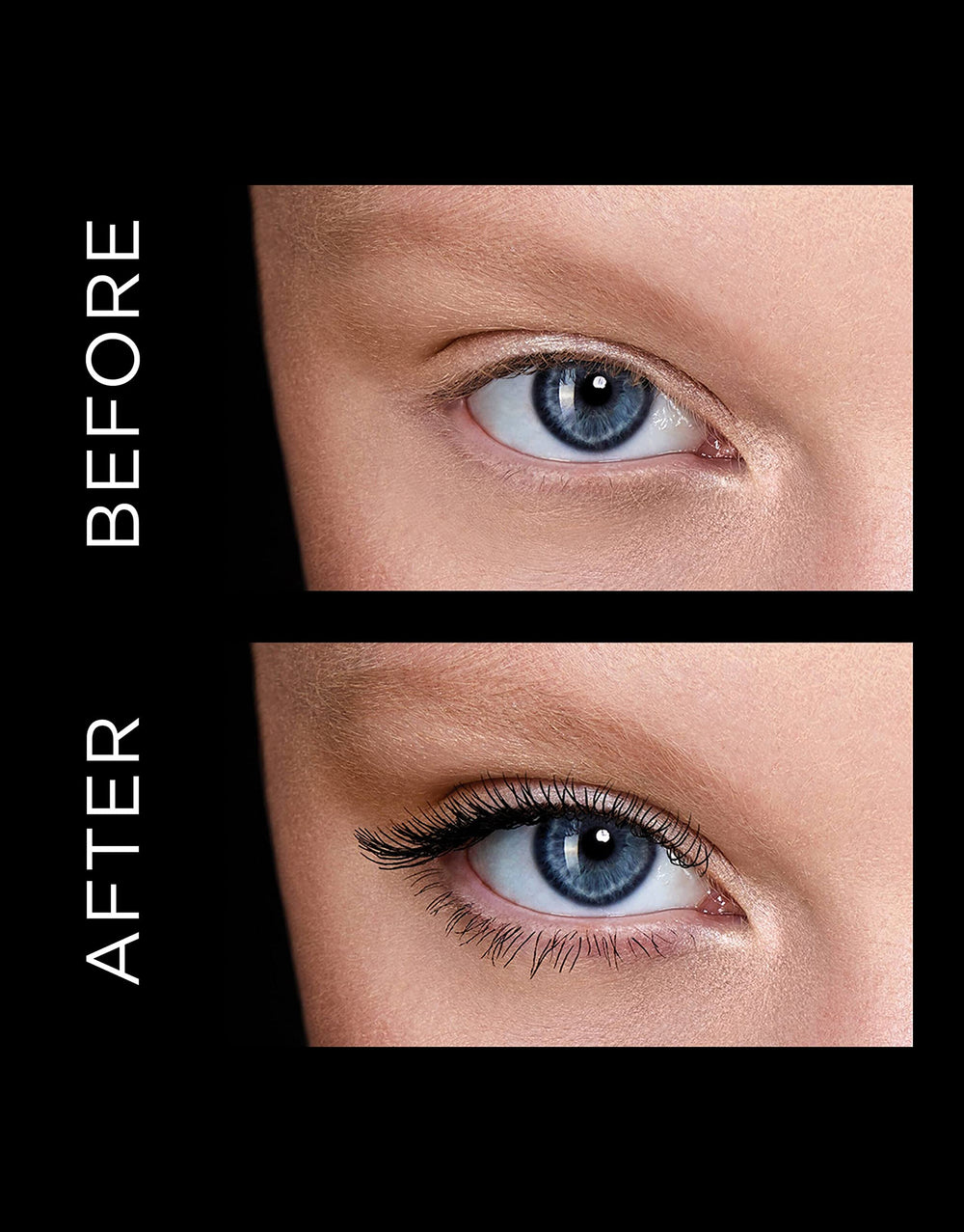 Hourglass Caution Extreme Lash Mascara packaging highlights cruelty-free and vegan claims and full-size value.