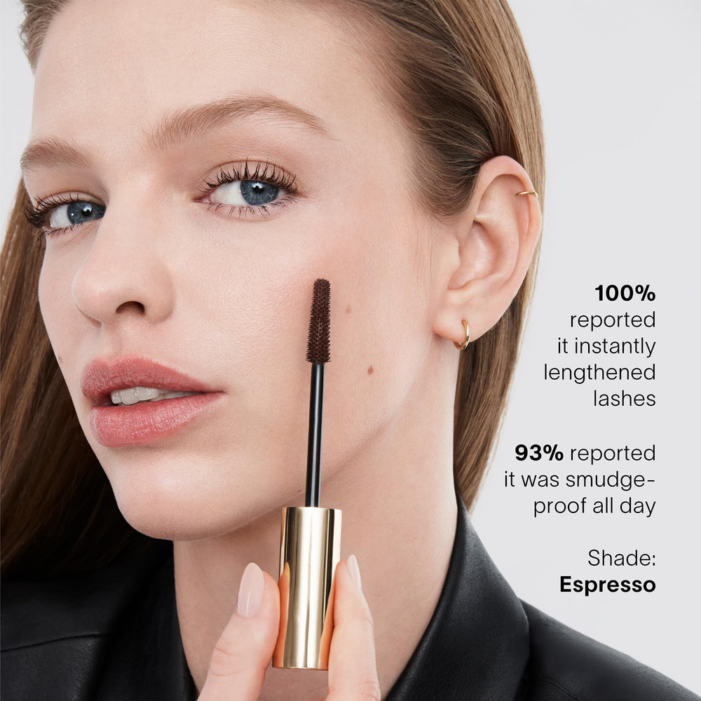 Hourglass Unlocked flake-free wear close-up demonstrates smudge resistance