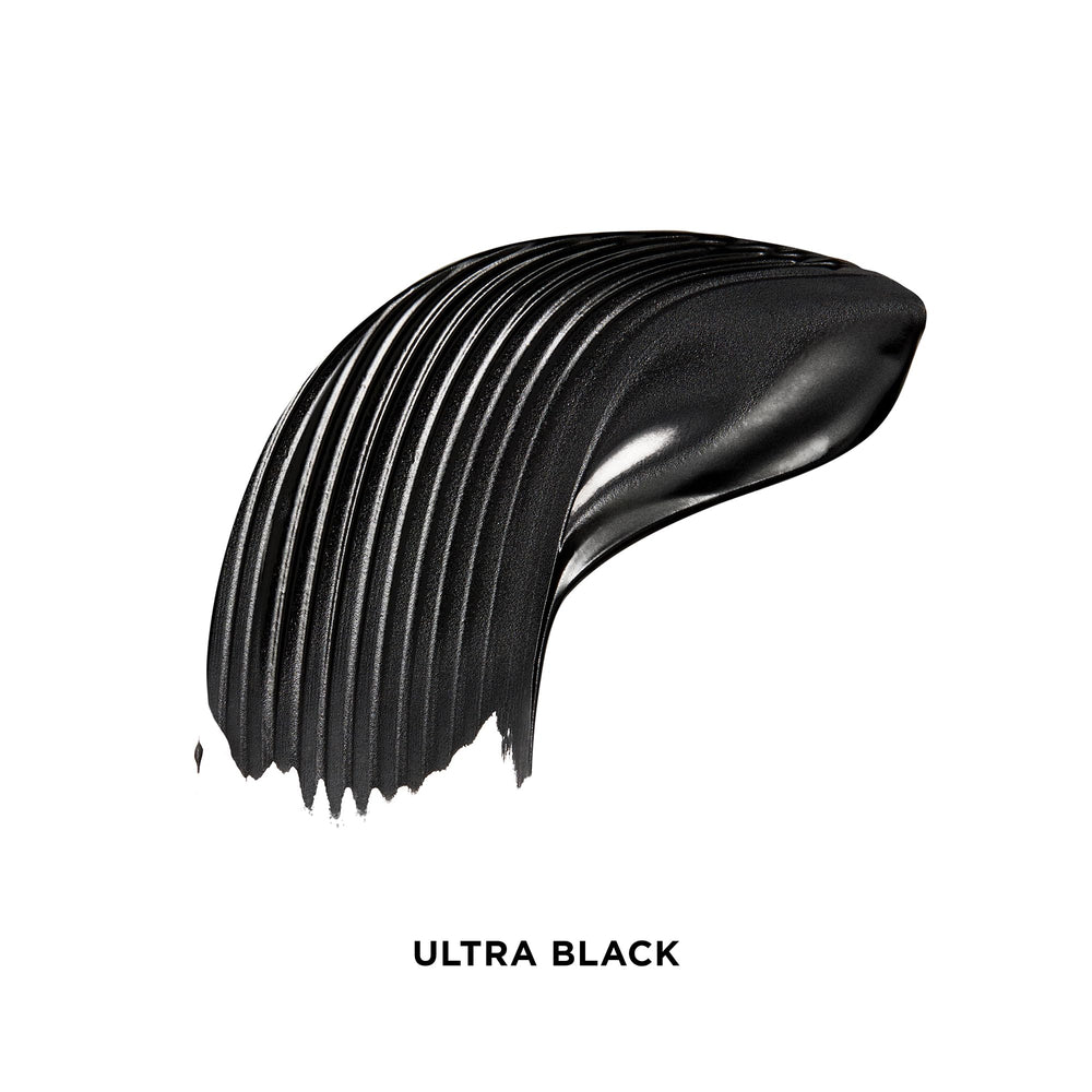 Hourglass Unlocked Instant Extension Mascara brush closeup illustrating precise lash separation.