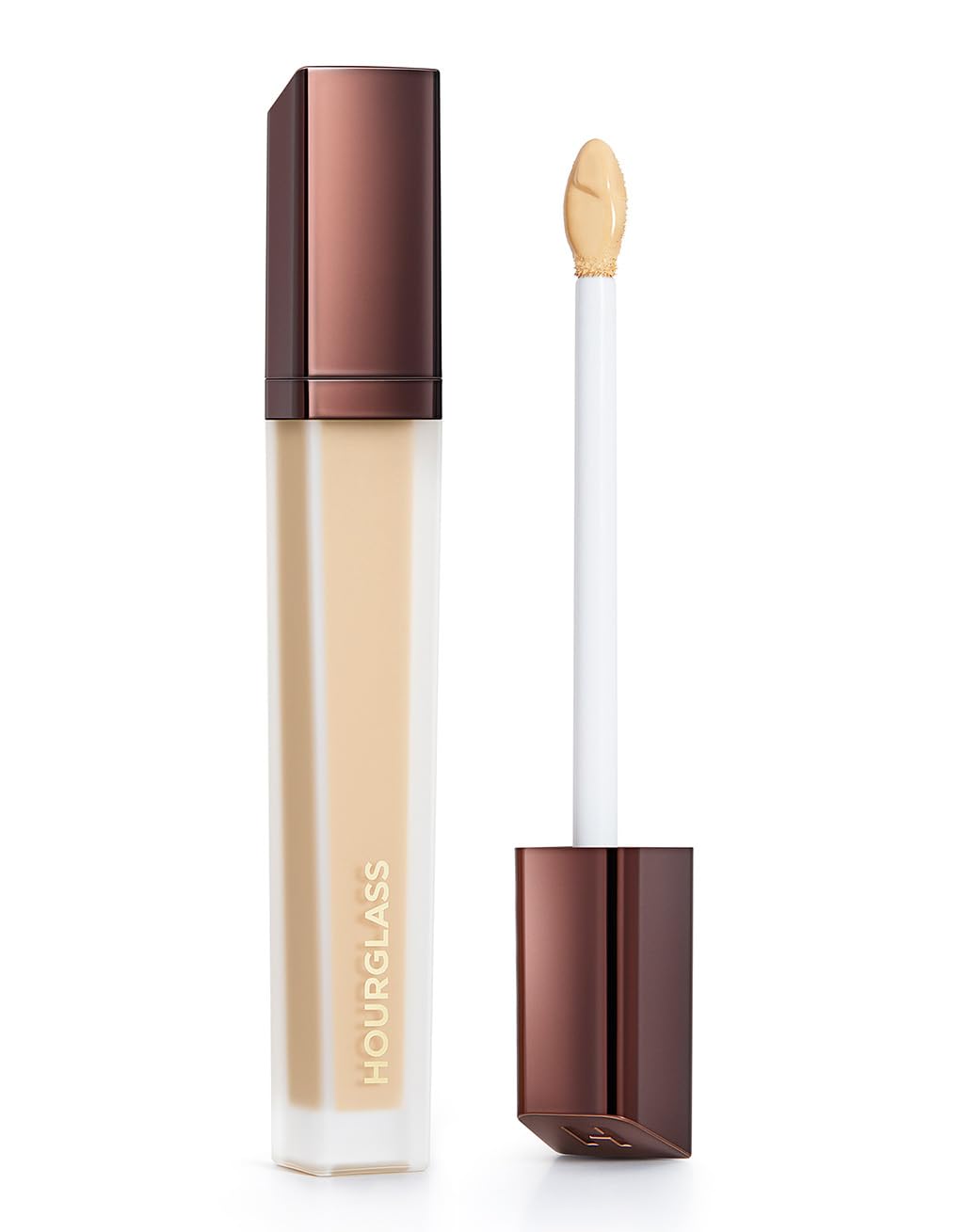 Hourglass Vanish Airbrush Concealer swatch showing creamy texture and blend