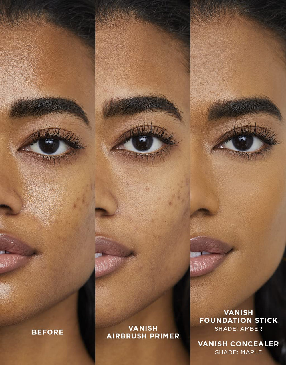 Hourglass Vanish Airbrush Primer finish shot for a photo-ready look.