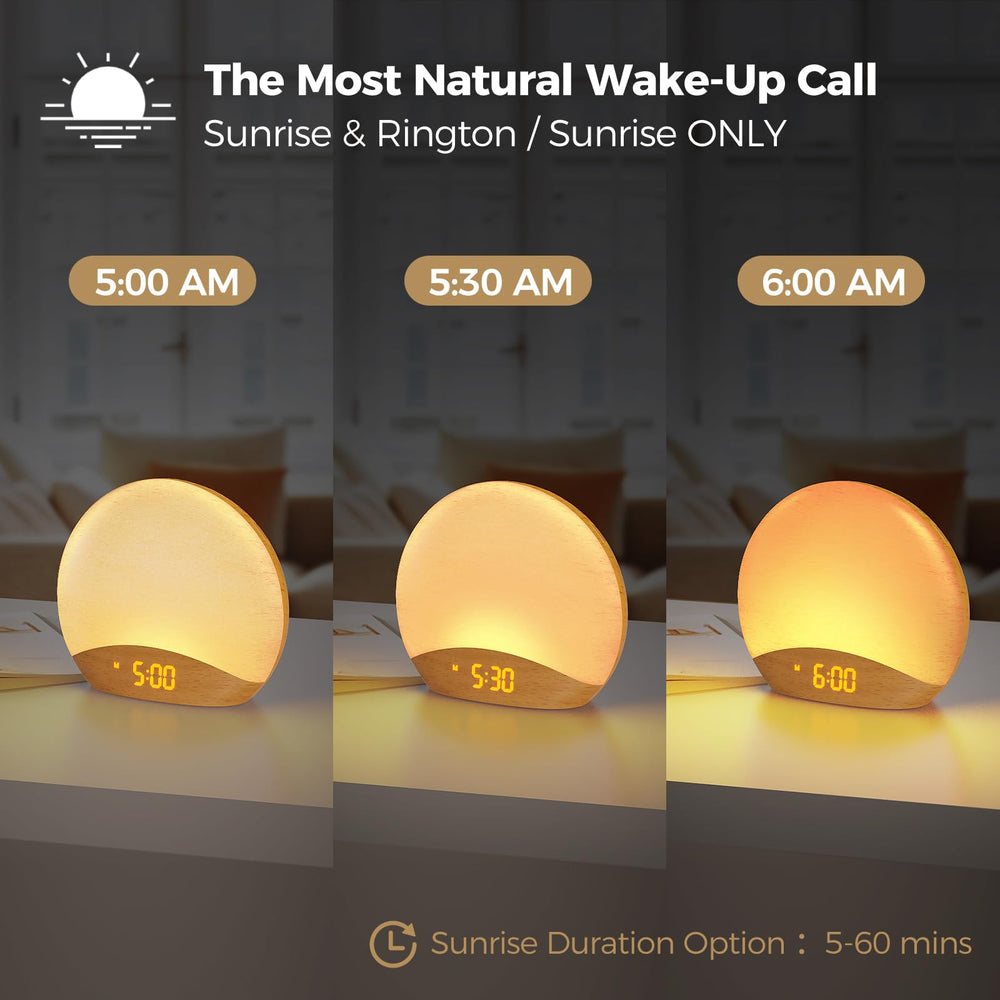 HOUSBAY bedside-night-light illustrating color options for reading or ambience