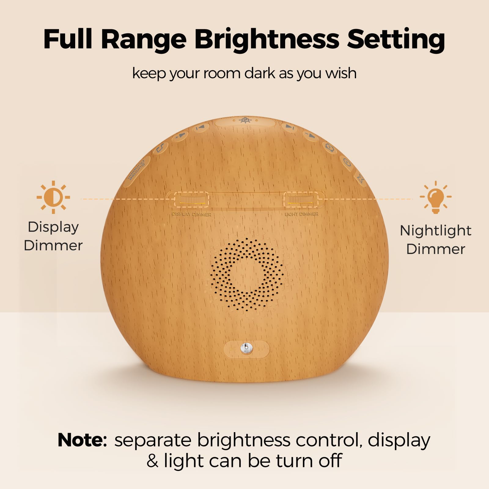 HOUSBAY dimmable-digital-clock demonstrating adjustable brightness and simple setup