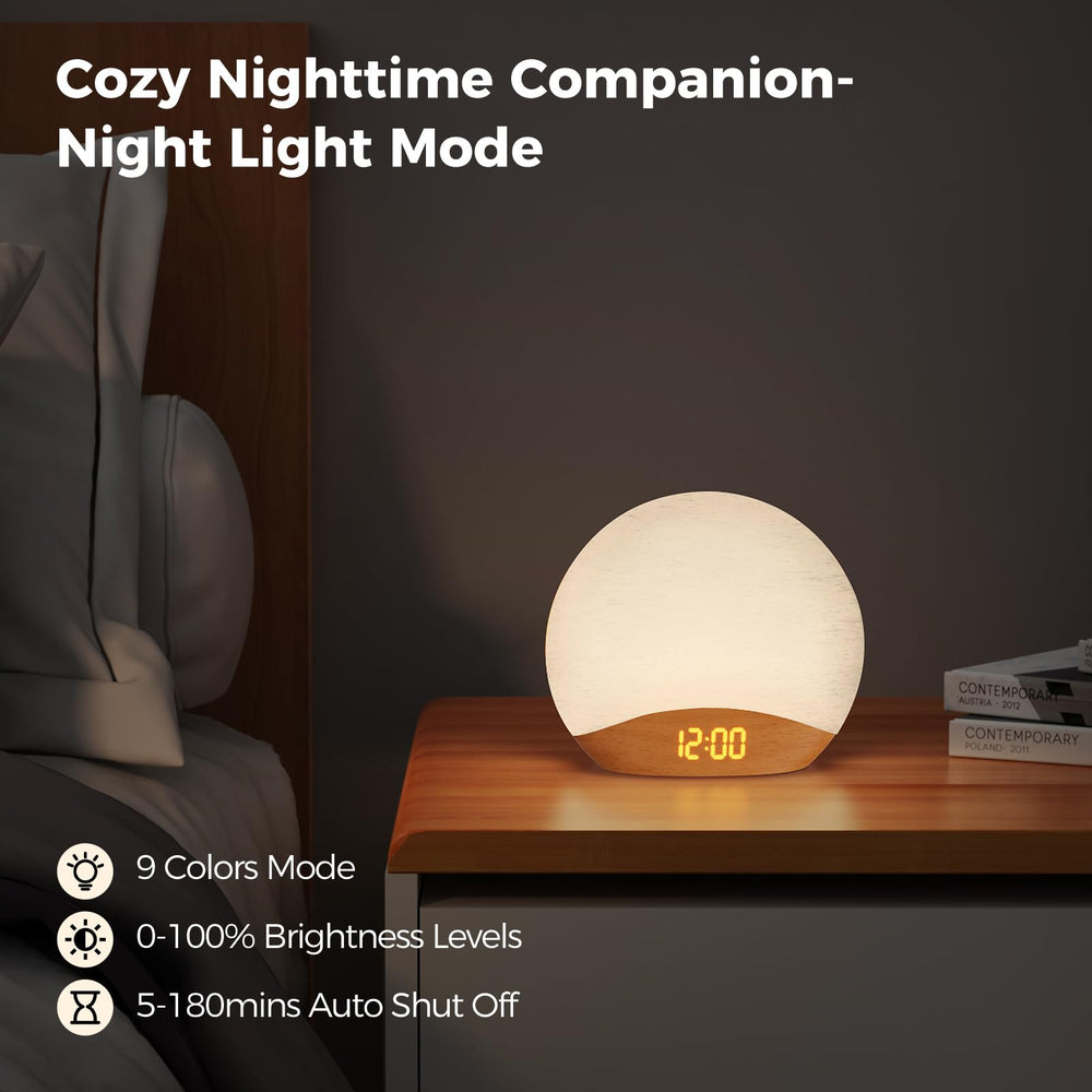HOUSBAY night-light-colors offering nine colors for relaxation or reading