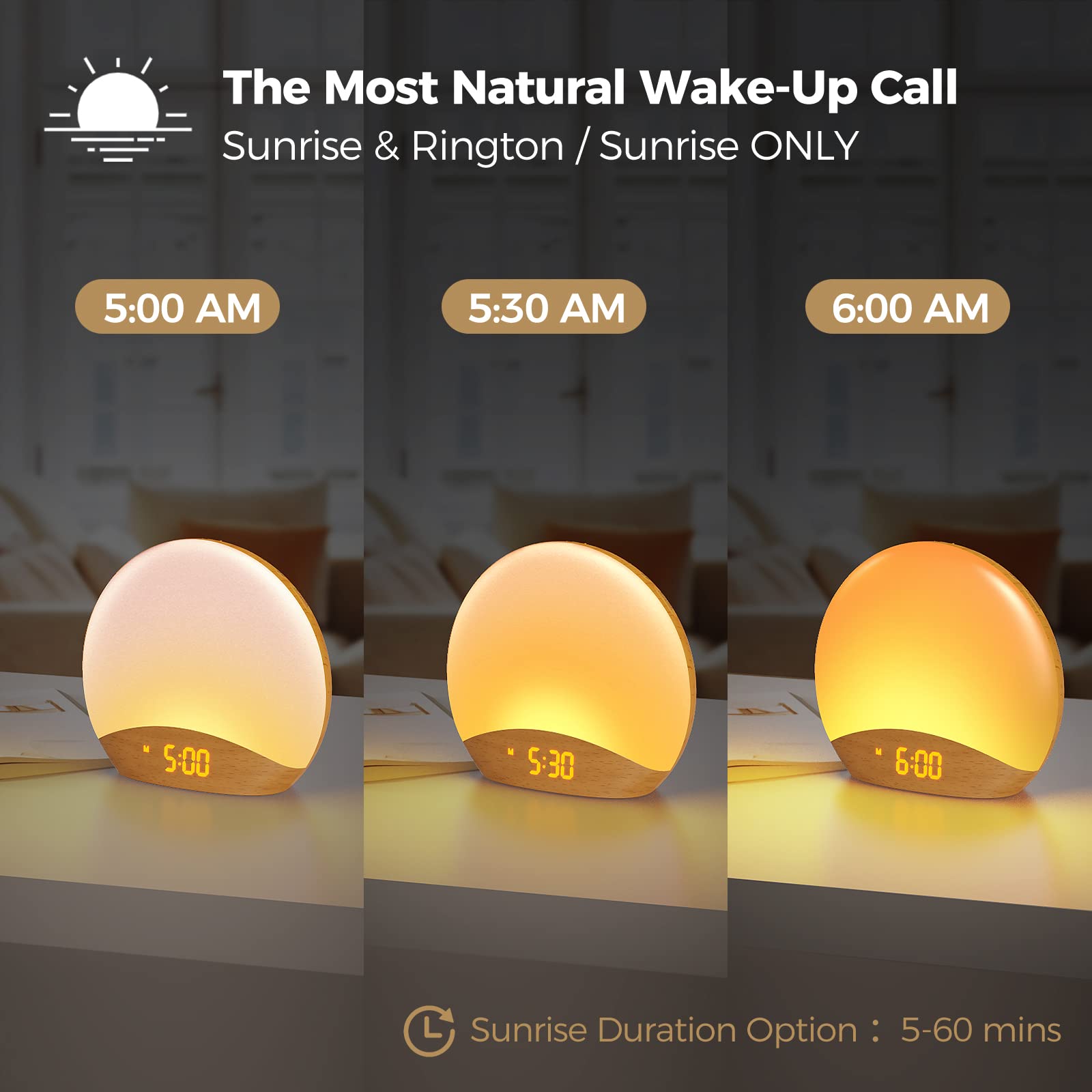 HOUSBAY White Noise Machine 26 Sounds offers varied ambient options for sleep and focus.
