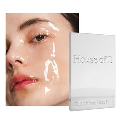 House of B Glow Glutathione Step 1 ampoule close-up showing hydration and elasticity potential