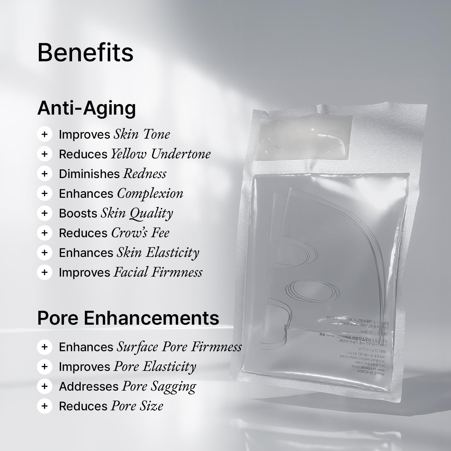 House of B Glow sensitive-skin formula offers gentle, non-irritating care.