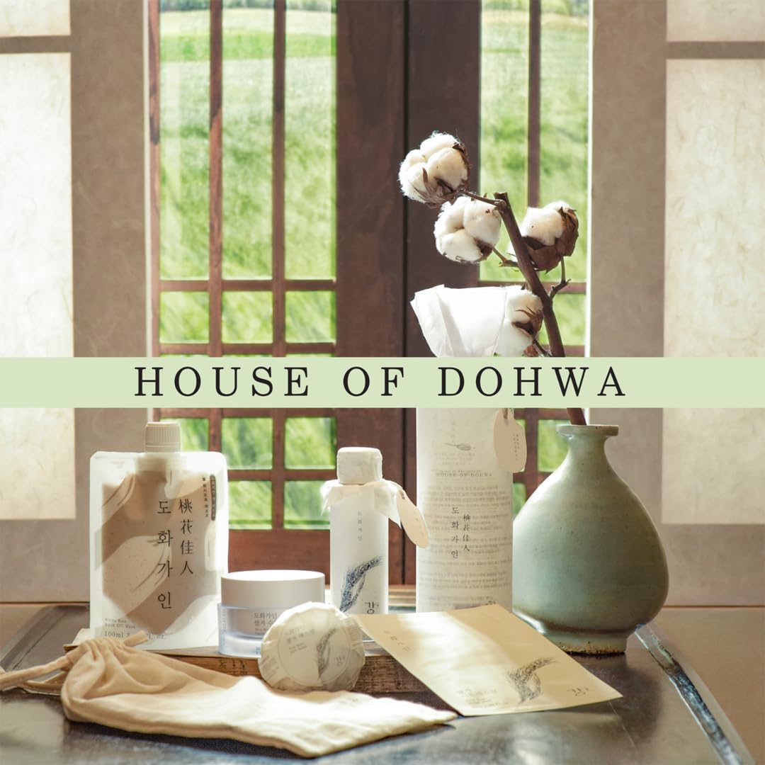 House of Dohwa domestically harvested ingredients emphasize natural skincare.