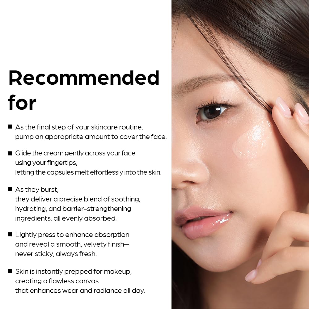House of Hur 3x Capsule Hydro Booster Cream ingredients badge focuses on capsule technology.