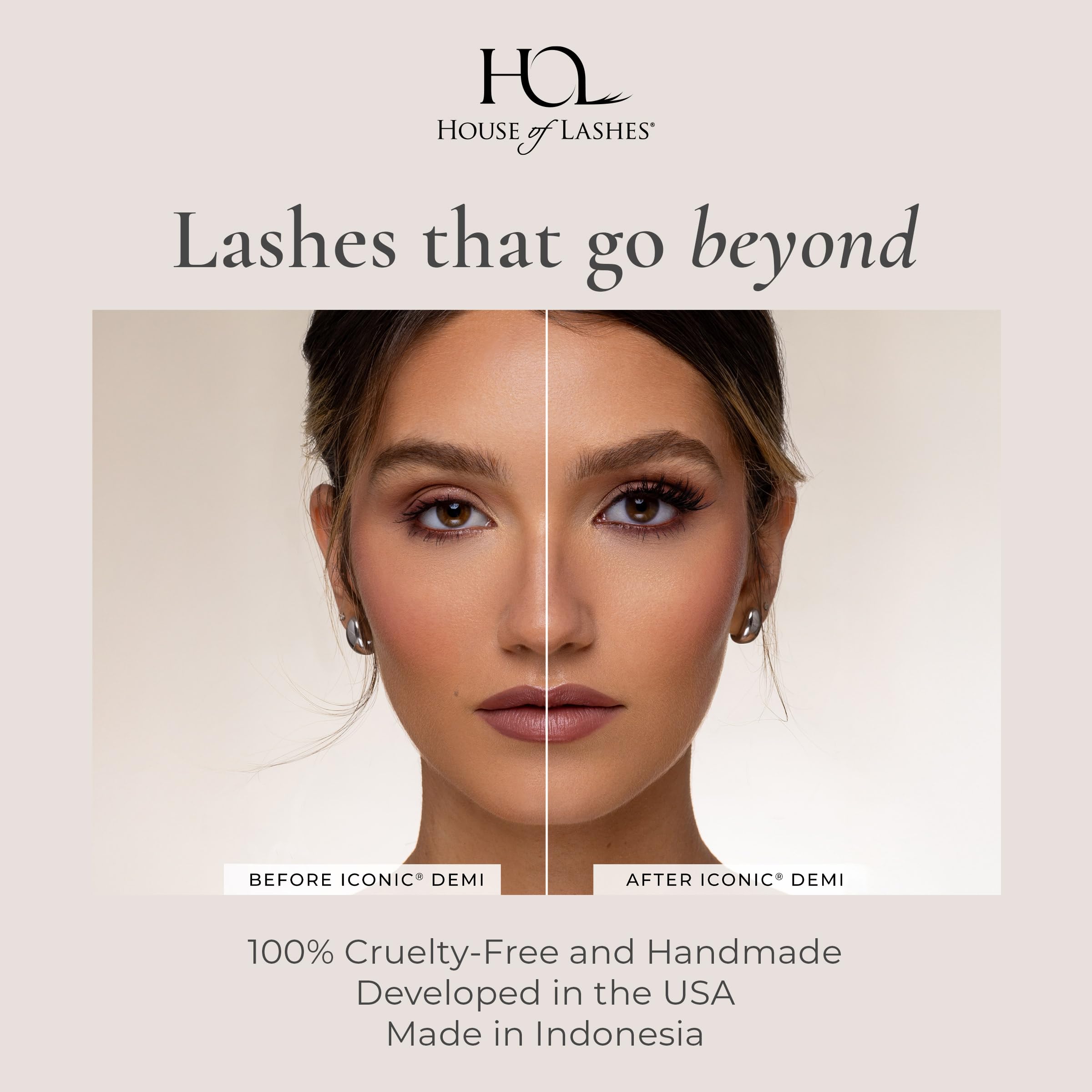 House of Lashes Iconic Demi eco-conscious design reduces waste