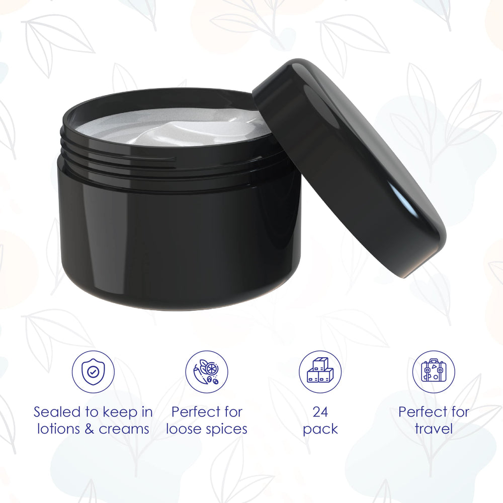 Houseables air-tight cap inner liner demonstrates scent-proof seal for mess-free on-the-go cosmetics.