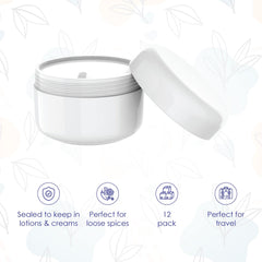 Houseables lotion jars leak-proof container preventing spills in bags.