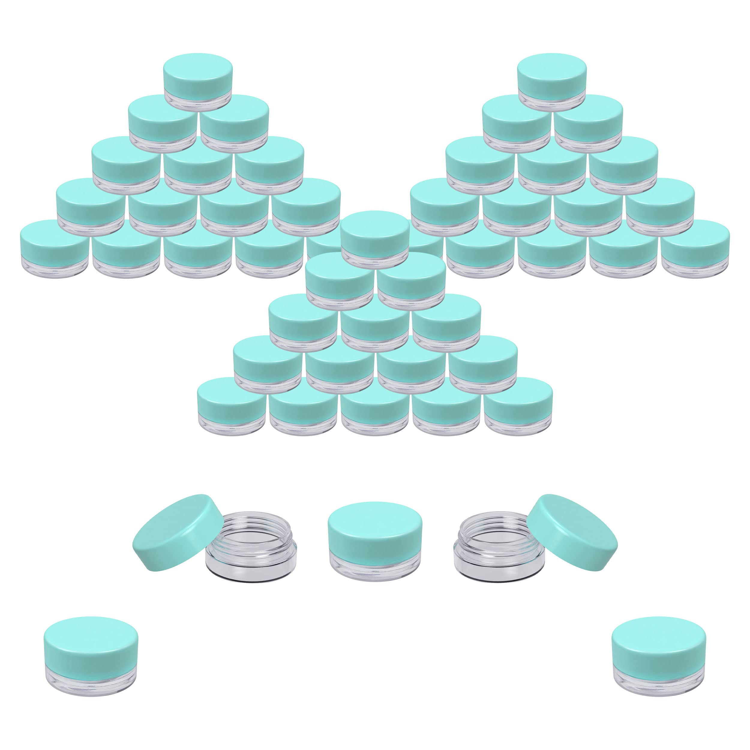 Houseables lip balm container, portable mini jar with leak-safe design for on-the-go use