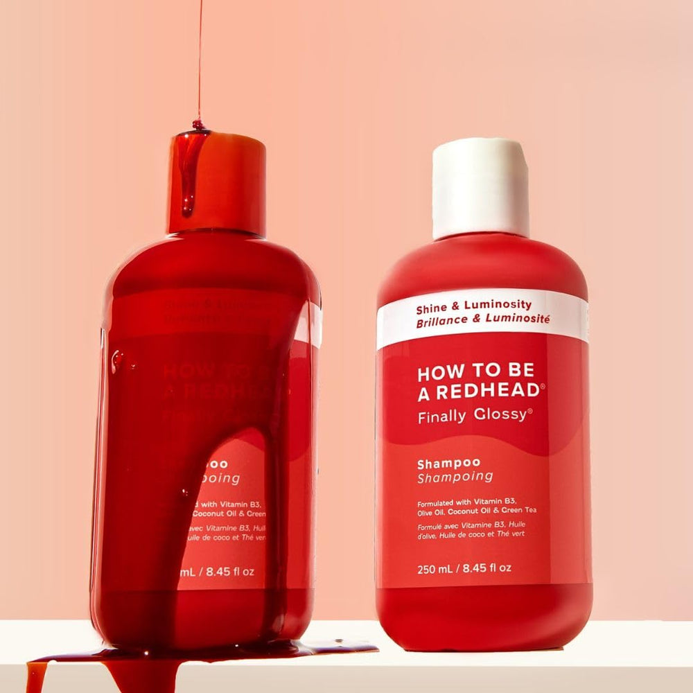 How to Be A Redhead red shade appears ginger but does not deposit color.