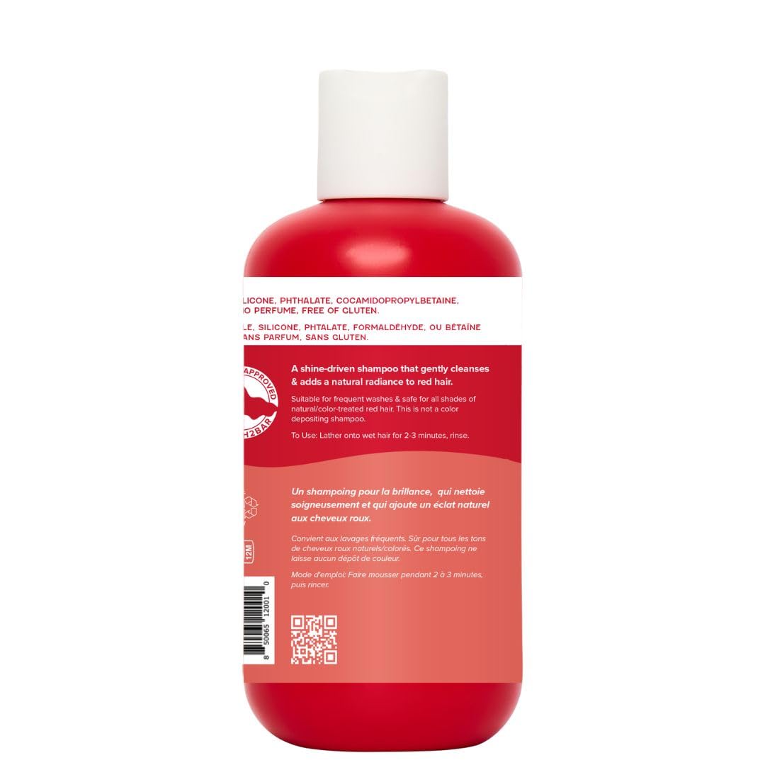 How to Be A Redhead easy usage tips for daily wash.