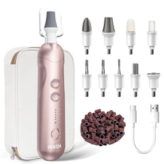 Hoxida manicure pedicure kit case for portable home spa sessions.