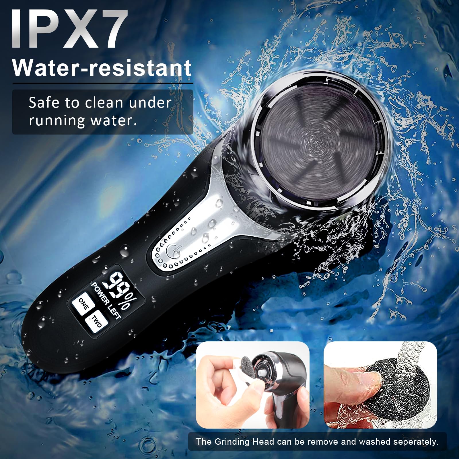 Hoxida waterproof design and safe lock promote confident use in wet conditions.