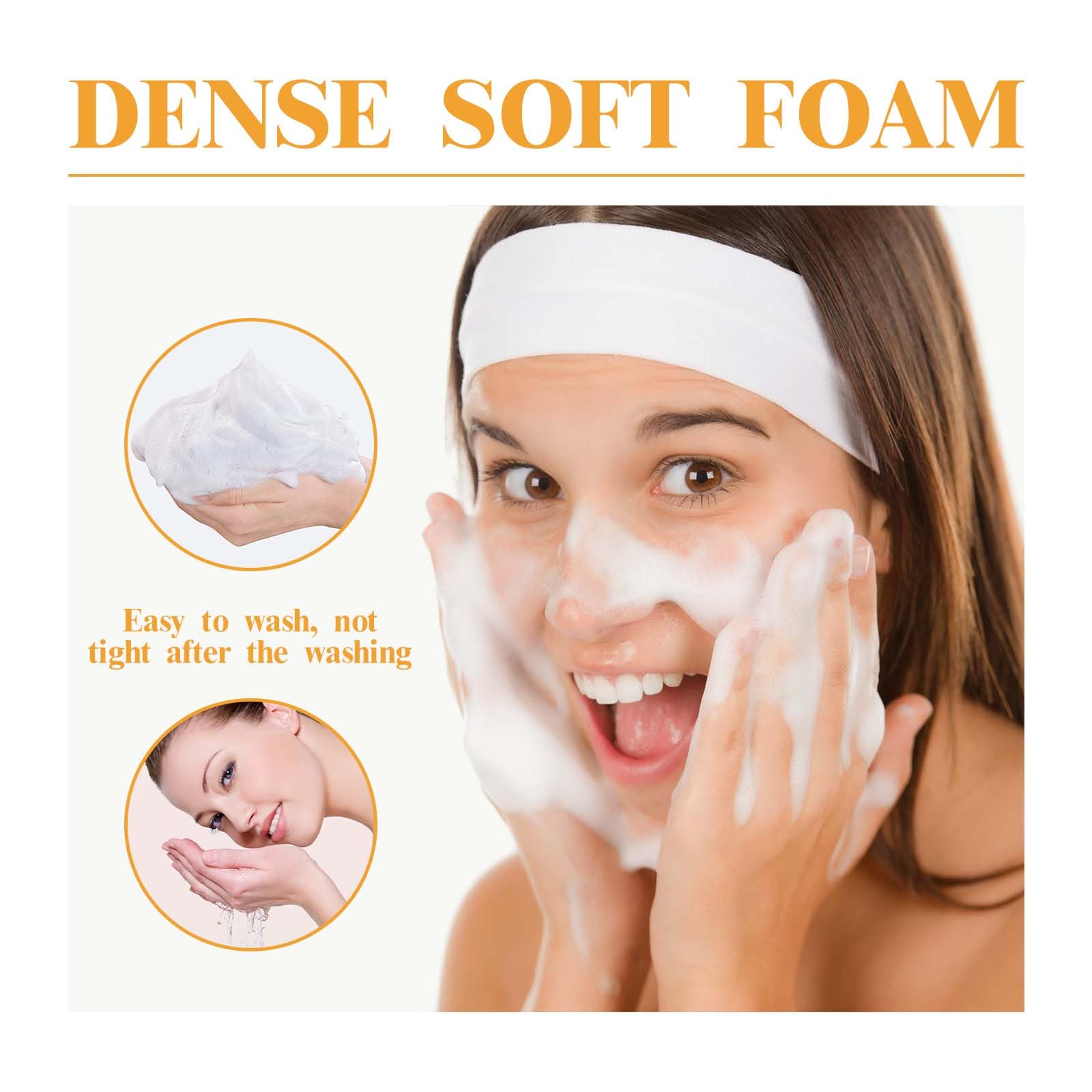 HOYGI Turmeric Face Wash Bottle Application showing easy foaming cleanse