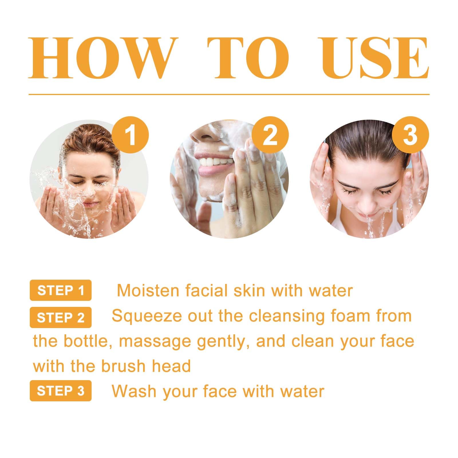 HOYGI Turmeric Face Wash honey-turmeric blend signals natural nourishment