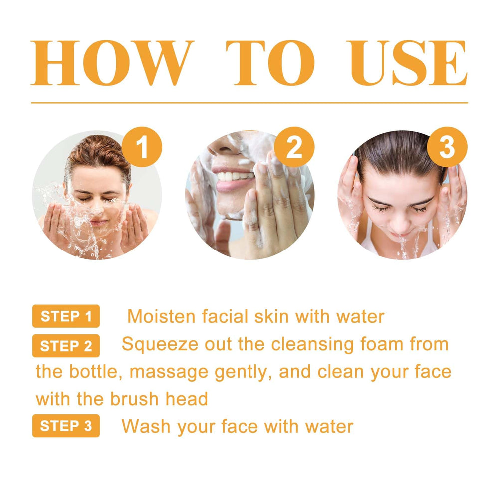 HOYGI Turmeric Face Wash honey-turmeric blend signals natural nourishment