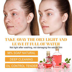 HOYGI Turmeric Face Wash Natural Ingredients highlight turmeric and honey