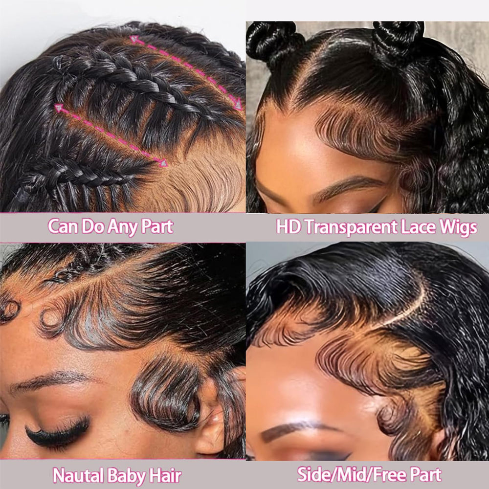 Hoyrhra deep-wave wet-and-wavy look during everyday styling scenarios.