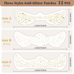 HPUCLZI glitter freckles face tattoos natural dot design for subtle shimmer