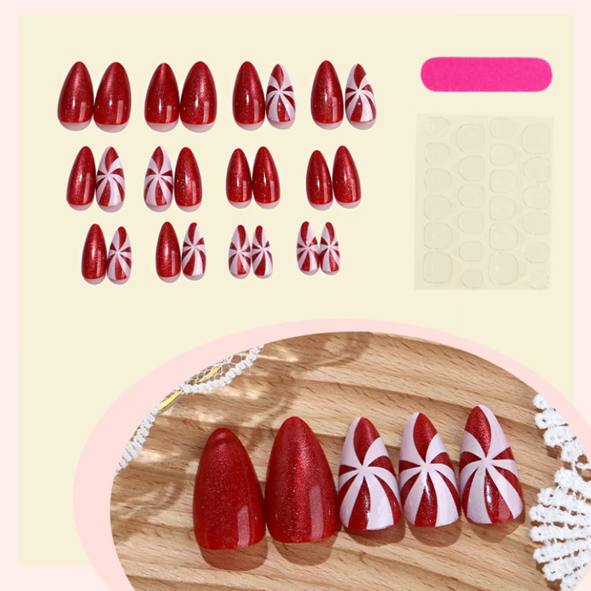 HPYFOI easy-application nails offer breathable, comfortable wear for busy days