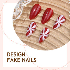 HPYFOI press-on nails kit with jelly tabs enables quick, glue-free application