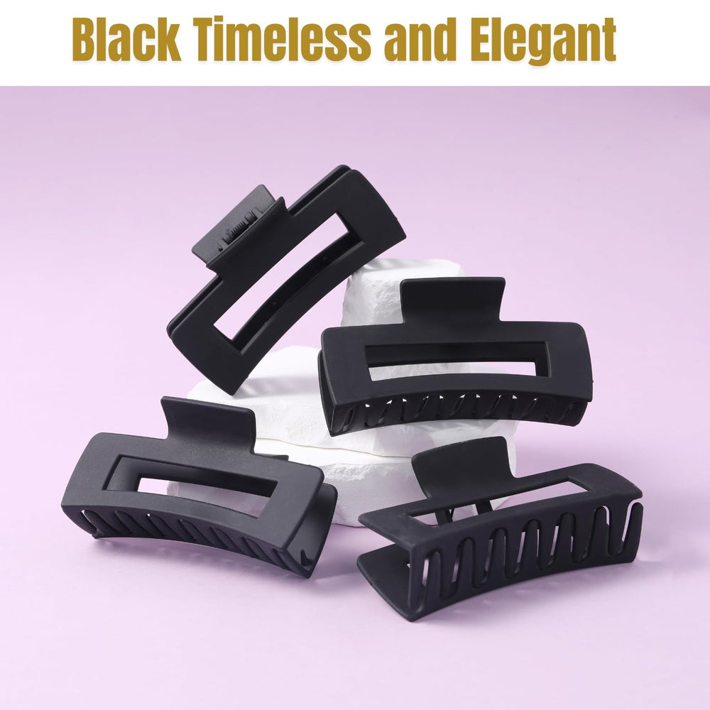 Clip HQ-SITE tamaño ideal para cabello grueso o fino.