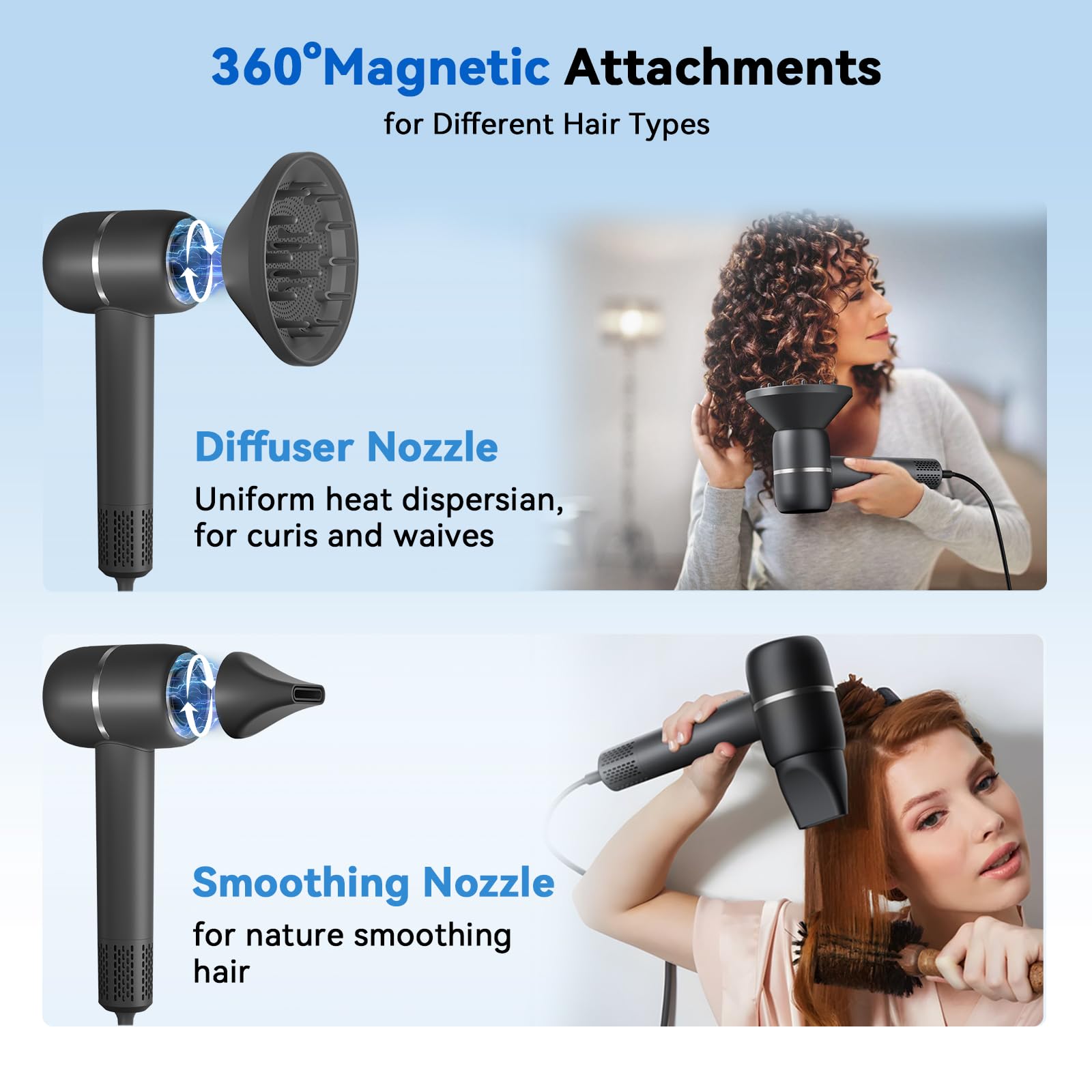 HRYCF lightweight design offers comfortable handling at home or on the go
