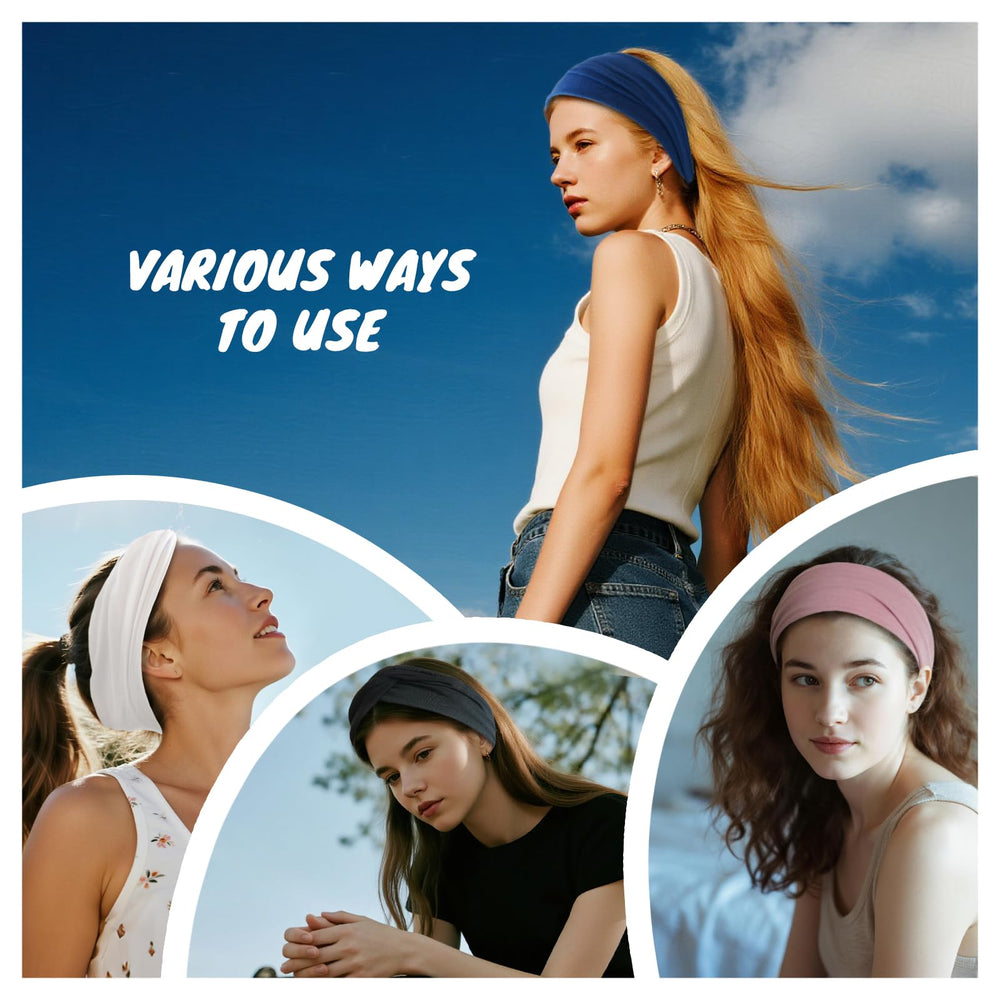 HSEM headbands support spa and makeup routines by keeping hair away.