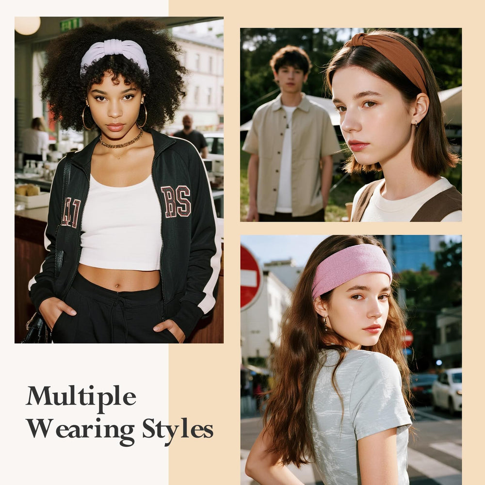 HSEM headbands provide spa-ready softness for relaxing skincare routines.