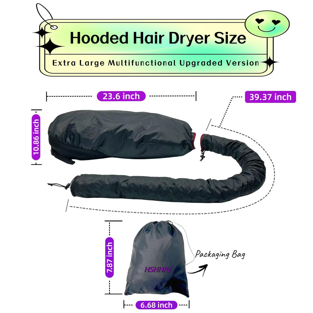 HSHHPZ soft diffuser speeds drying while reducing heat exposure for curly textures.