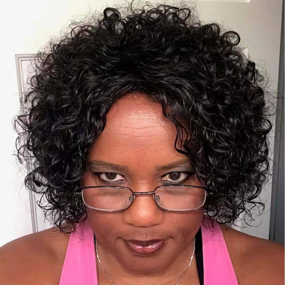 HUA worn by model demonstrates natural movement and curl.