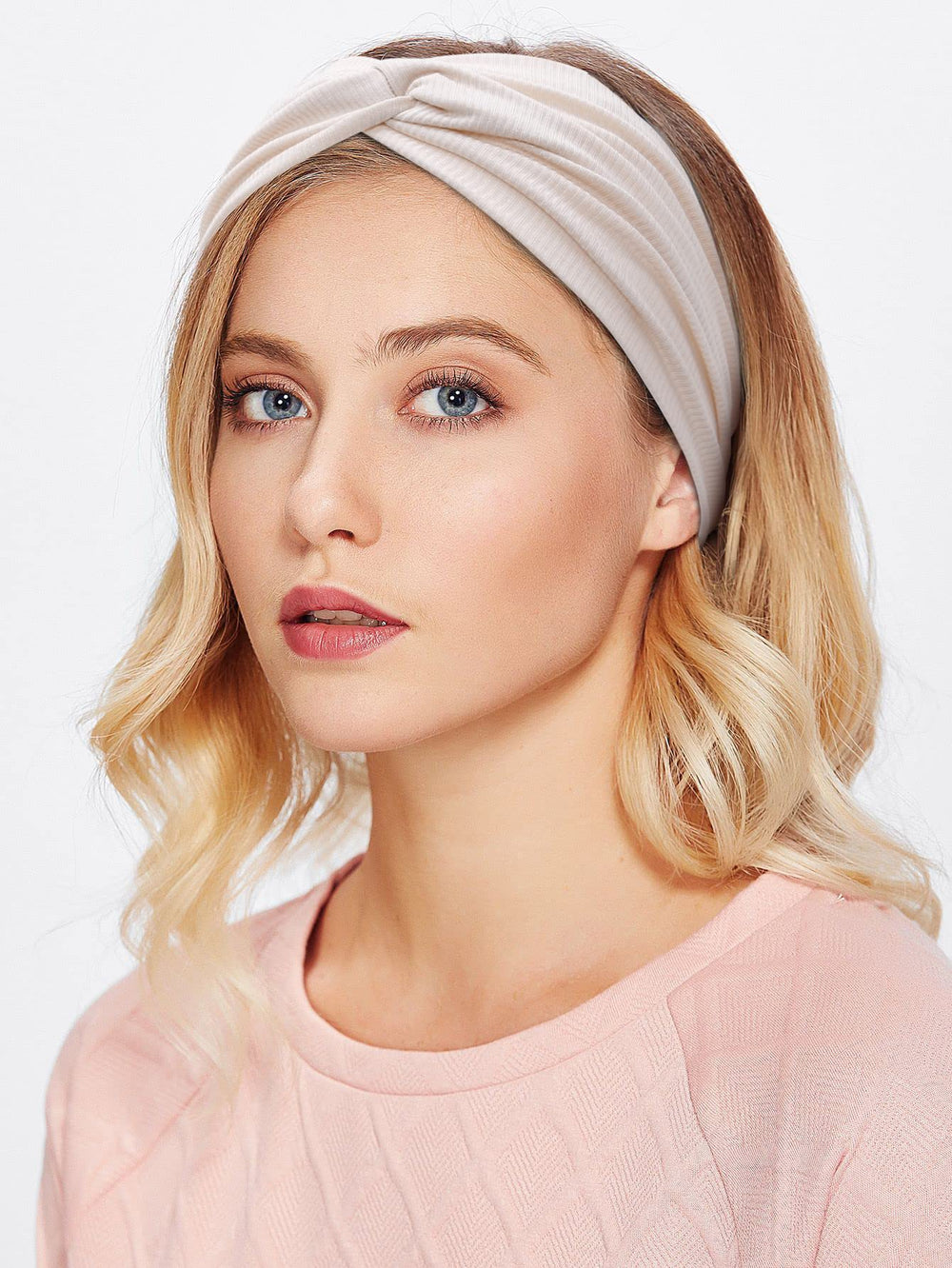 Huachi boho knotted headbands color pack eight to simplify outfit coordination