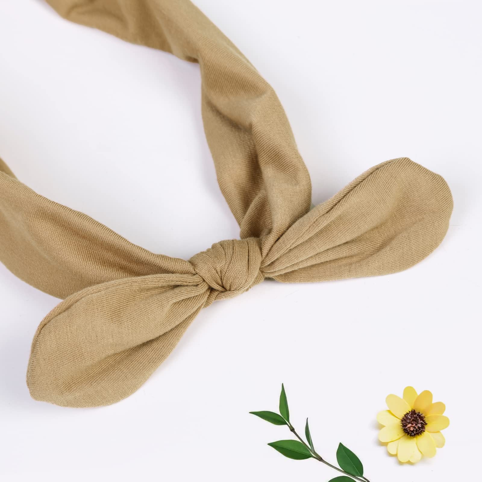 Huachi bow headbands colors collection showing color variety for matching outfits.