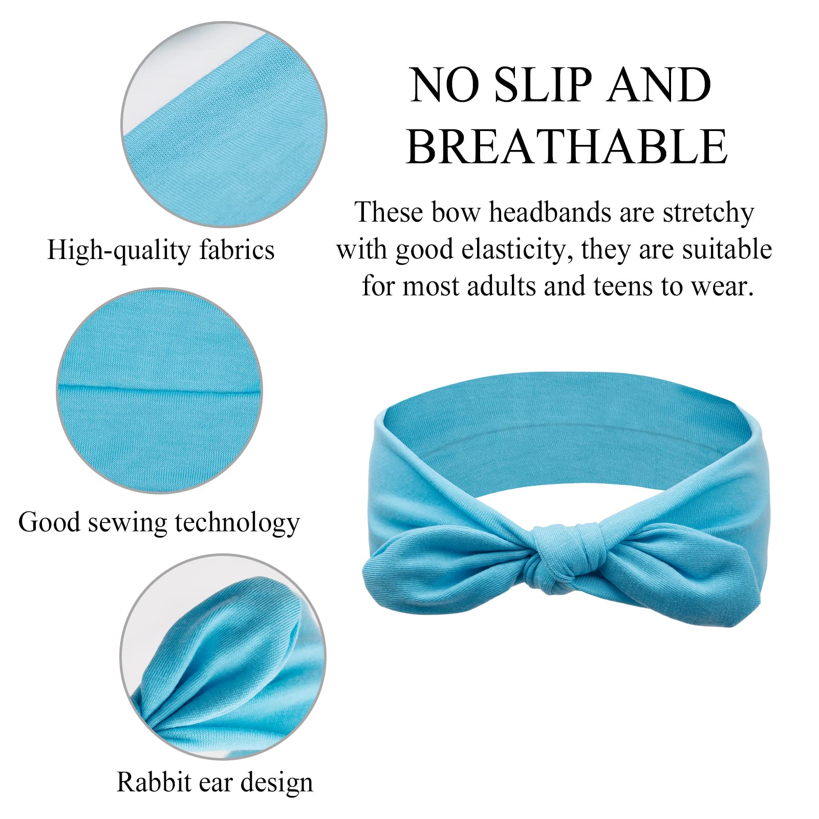 Huachi gift-ready bow headbands pack ideal present