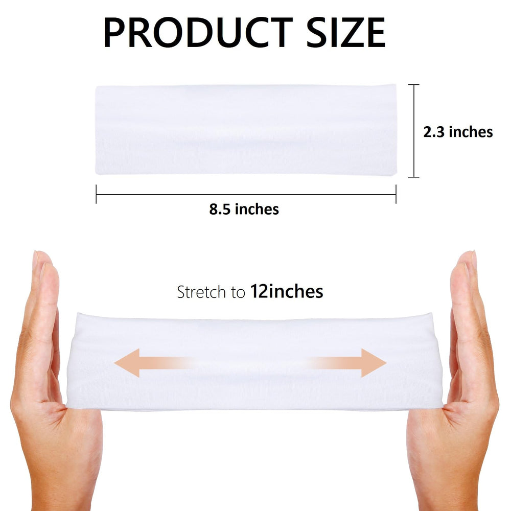 Huachi headbands four-color pack showing versatile color options