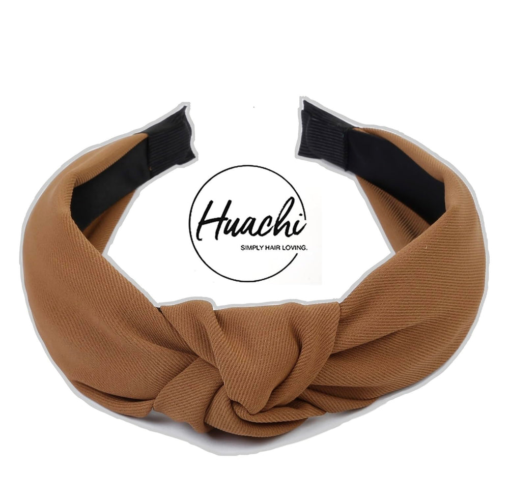 Huachi leopard-pattern headbands set for quick stylish looks.