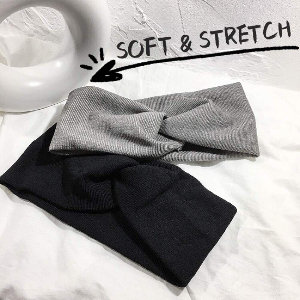 Huachi solid color headbands offer versatile fashion for fall outfits and outdoor activities