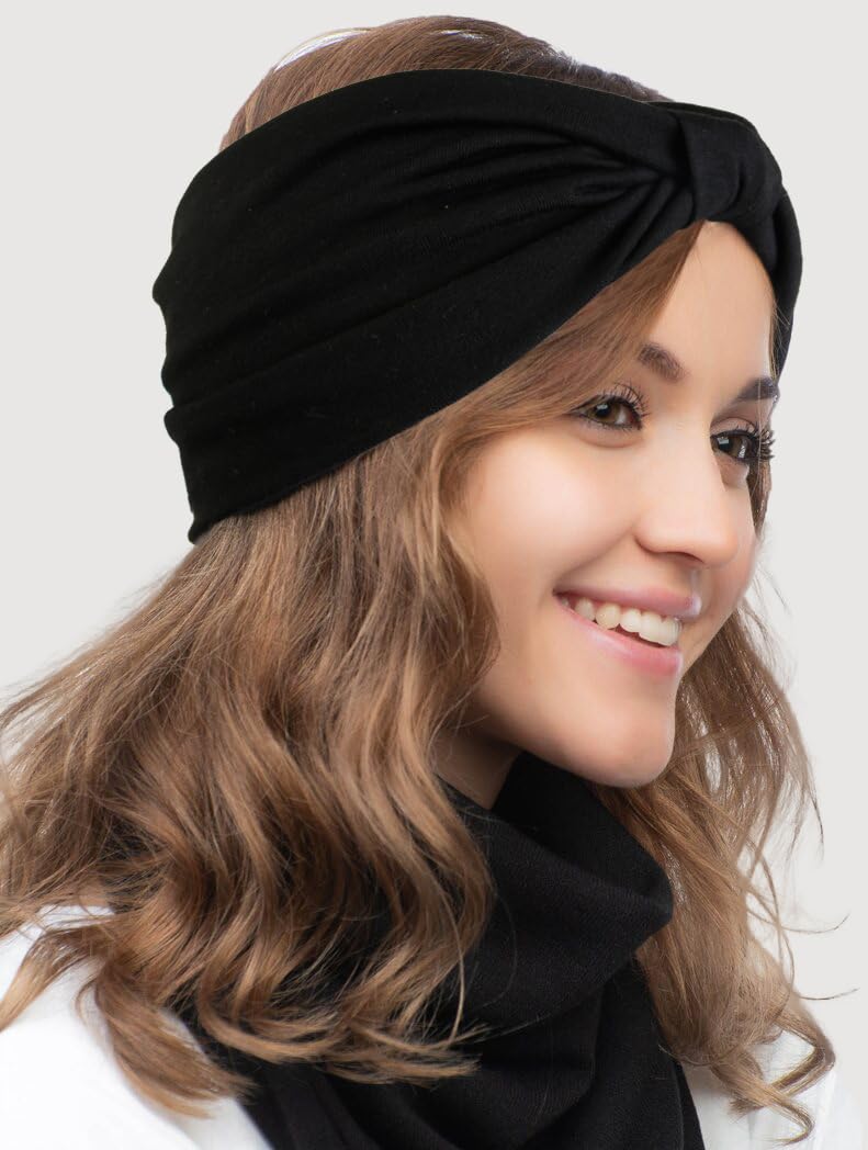 Huachi versatile use headbands suit yoga, running, work, and everyday life