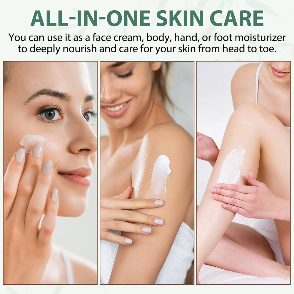 HUALIJIA For all skin types moisturizer swatch demonstrating adaptability