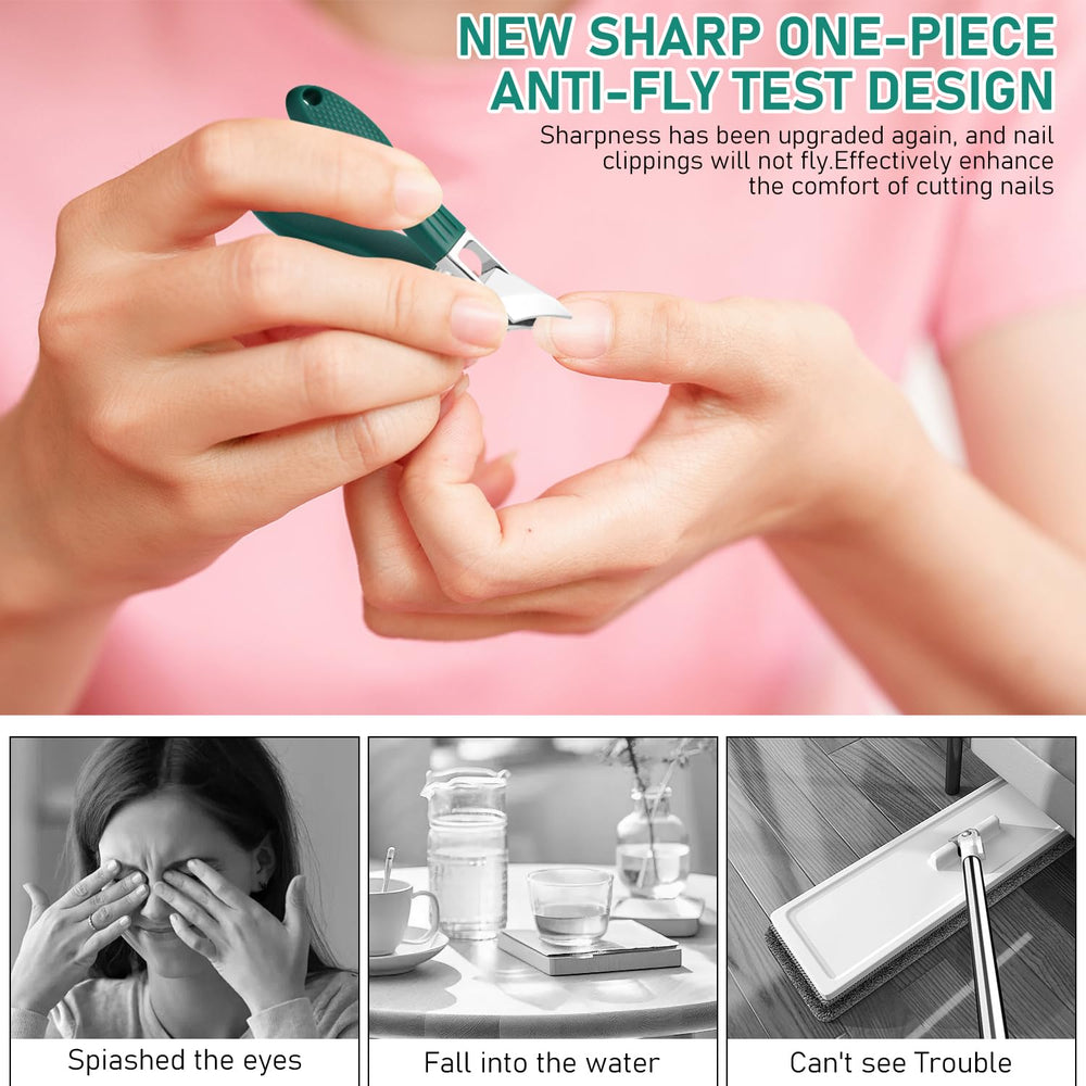 Huatinent three-piece nail set includes spoon and file for complete maintenance