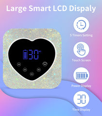 HUGMAPLE touch-control panel enables quick curing with a tap